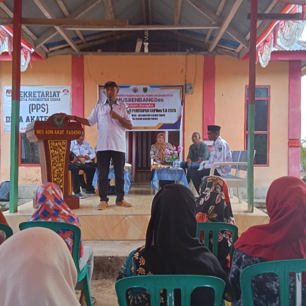 Musyawarah Perencanaan Desa (MUSREMBANG) Tahun Anggaran 2025